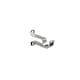 image 2 of Silver Cafe Curtain Rod 50 - 75cm Silver | Silver