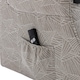 image 5 of Ashfield Electric Fabric Single Motor Rise Recliner Mobility Chair (Cream)
