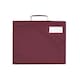 image 2 of Quadra Classic Reflective Book Bag - Burgundy - One Size