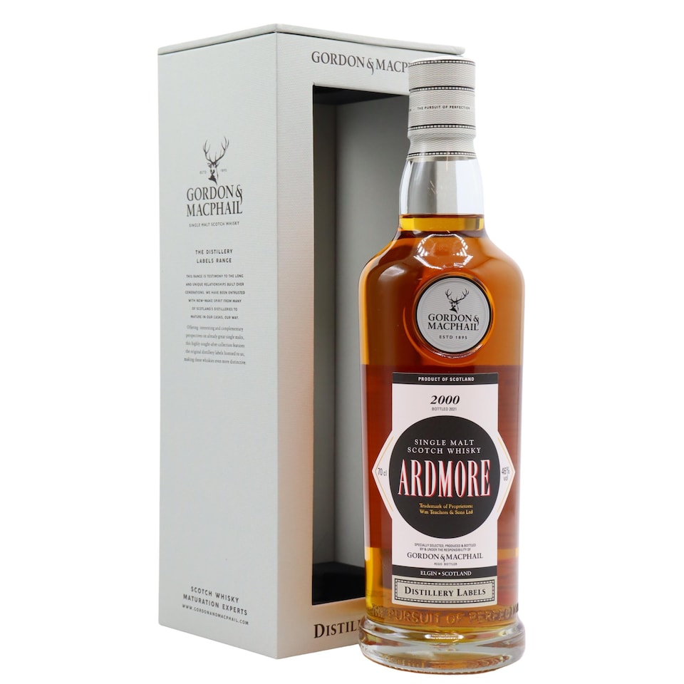 image 1 of Ardmore - Gordon & MacPhail Distillery Labels Single Malt Scotch 2000 Whisky