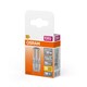image 2 of Osram Non Dimmable LED PIN Lamp Light Bulb with G9 Base 2700K 6 Pack