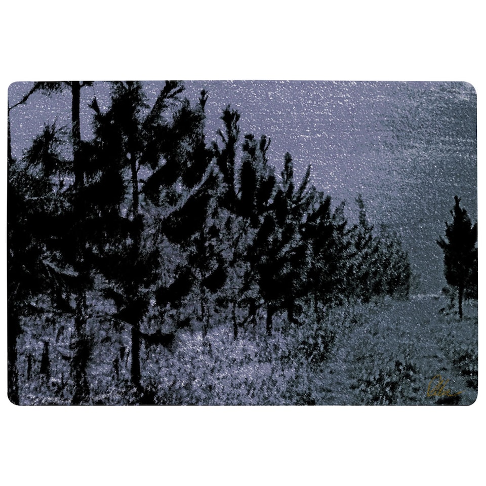 image 1 of Star Tree Line Rug | Multi