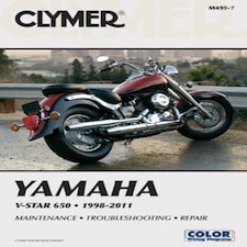 Yamaha V-Star 650 Manual Motorcycle (1998-2011) Service Repair...