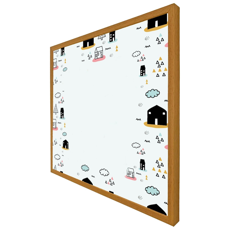 image 1 of Scandy doodle (Picture Frame) White | L