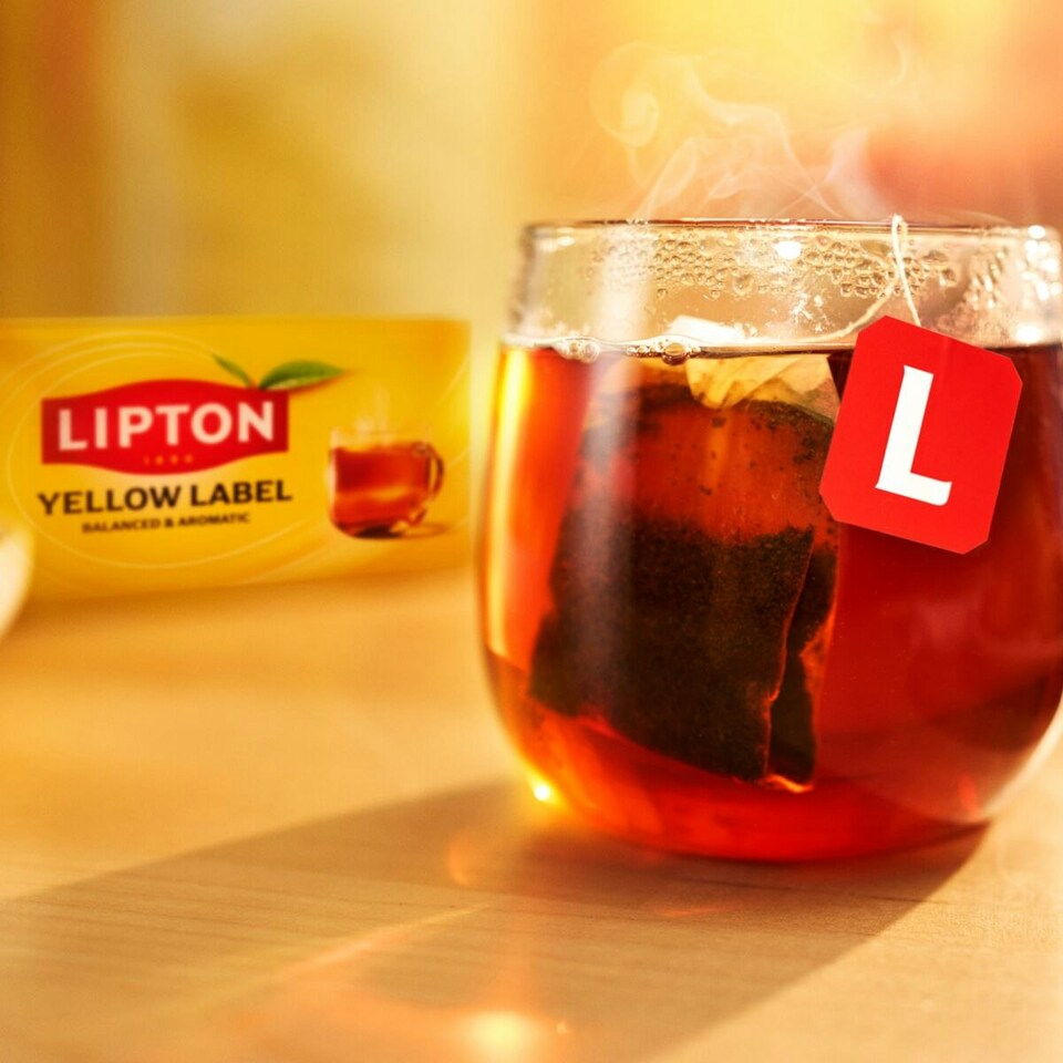 image 1 of Lipton Yellow Label Teabags, 100 Teabags (3 Pack) | Yellow