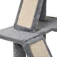 image 8 of PawHut 130cm Cat Tree Activity Center Condo with Scratching Post Light Grey