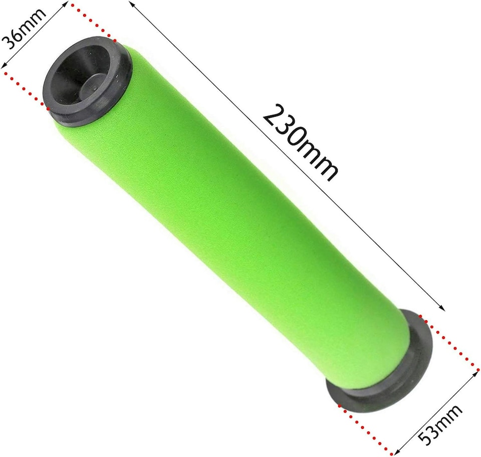 image 1 of SPARES2GO Washable Filters Fresheners for GTECH AirRam MK2 System K9 Multi Air Ram Vacuum