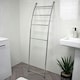 image 1 of Showerdrape Apex Chrome Bathroom Freestanding Towel Rail Storage Ladder