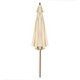 image 3 of COSTWAY 3M Outdoor Patio Umbrella Garden Parasol w/ 8 Ribs N/A