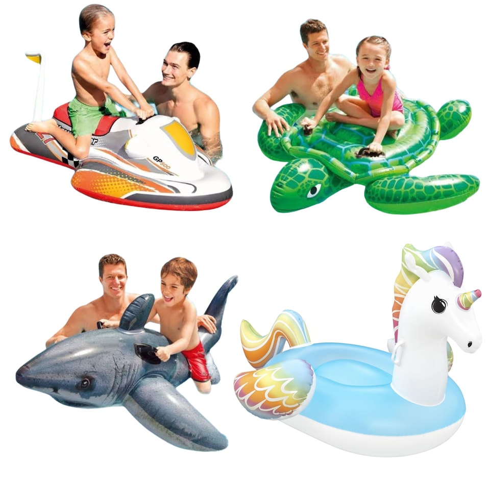 image 1 of Intex 4 in 1 Swimming Pool Ride On - Neutral