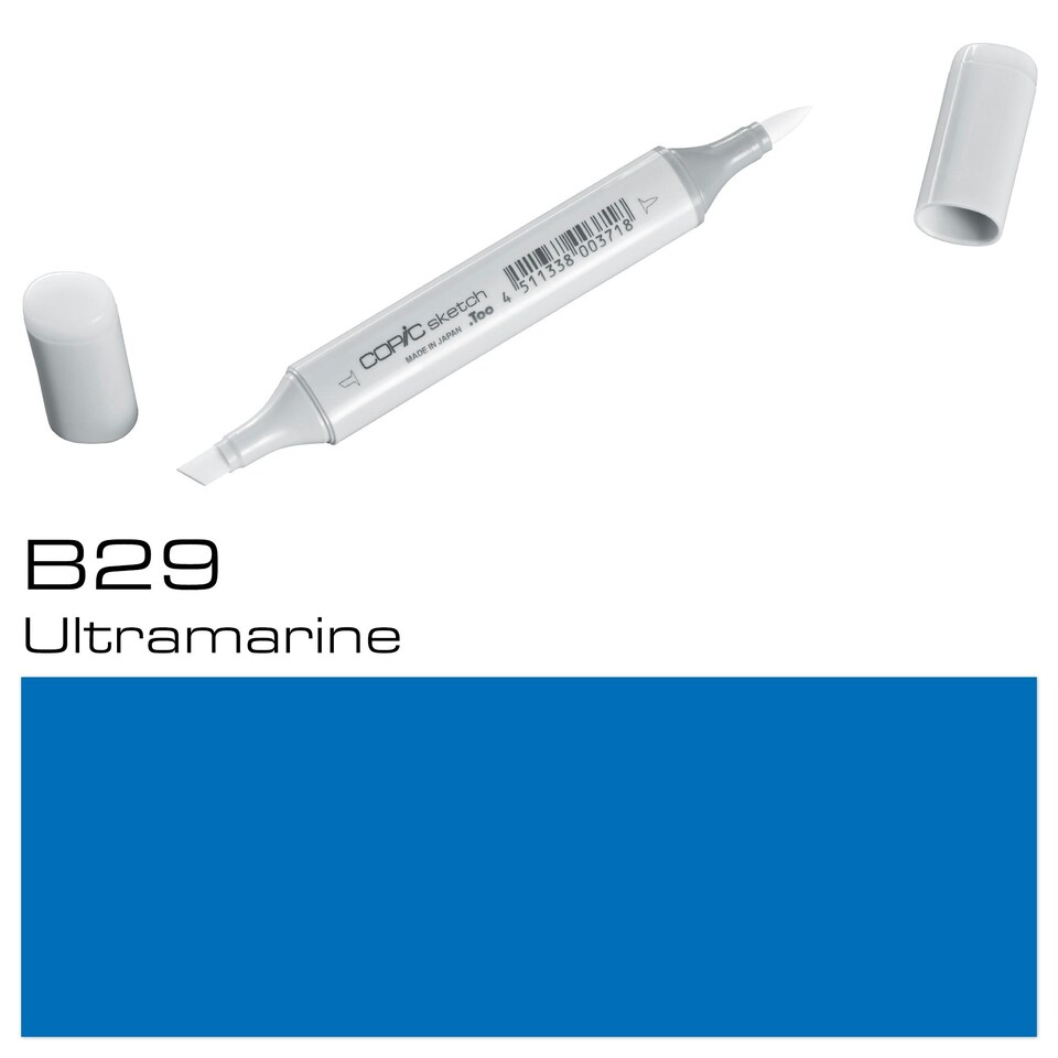 image 1 of Copic Sketch Marker, Ultramarine, Single Pen