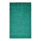 image 2 of Homescapes Teal Green 100% Cotton Plain Chenille Rug with Natural Trim - 90 x 150 cm | Green | 90 x 150 cm