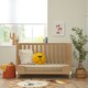 image 4 of Tutti Bambini Hygge Mini Cot Bed - White/Light Oak