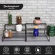 image 5 of Buckingham High End Expandable Cupboard Storage Organising Rack - Black