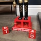 image 6 of 50cm Red Countdown Wooden Christmas Nutcracker Decoration