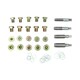 image 3 of Oil drain sump plug differential gear box damaged thread repair kit 64pcs AT547