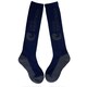 image 1 of Coco Equestrian Blue Unisex Adult  Breathable Knee High Long Boot Horse Riding Socks - 1 Pair Blue