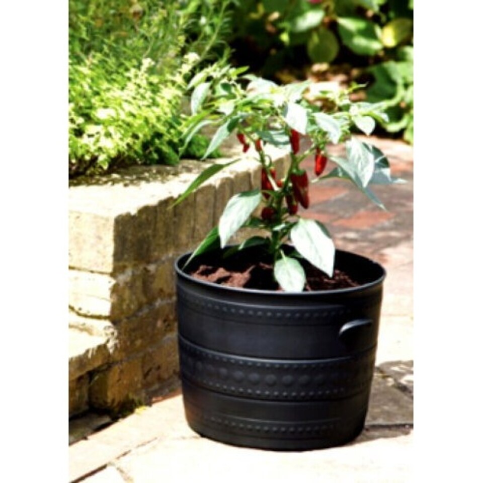 image 1 of Stewart Smithy Planter | Black | Black | 50cm | 1