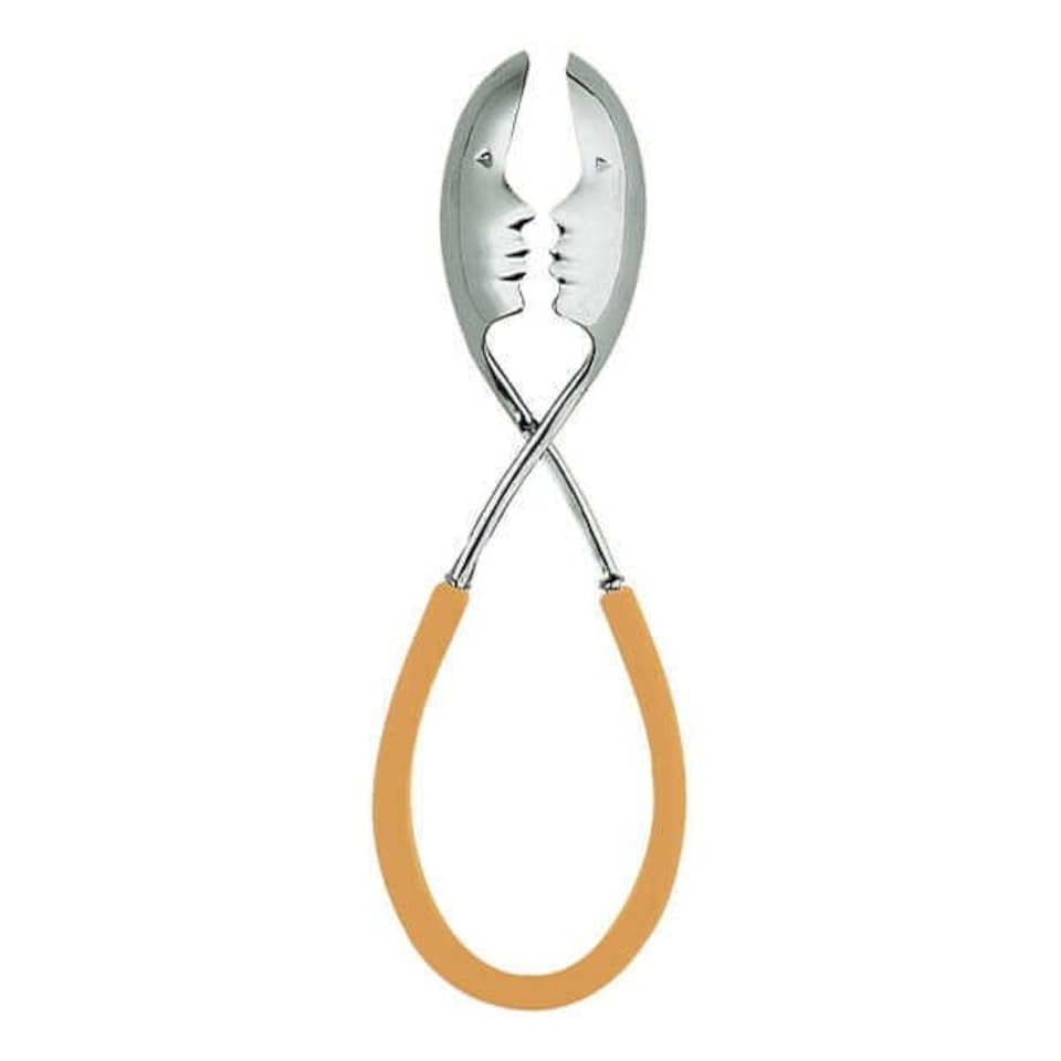 image 1 of Bugatti Kiss Salad Tongs Cream