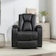 image 8 of Hartville Electric Lift Assist Riser Recliner with Massage and Heat - Brown