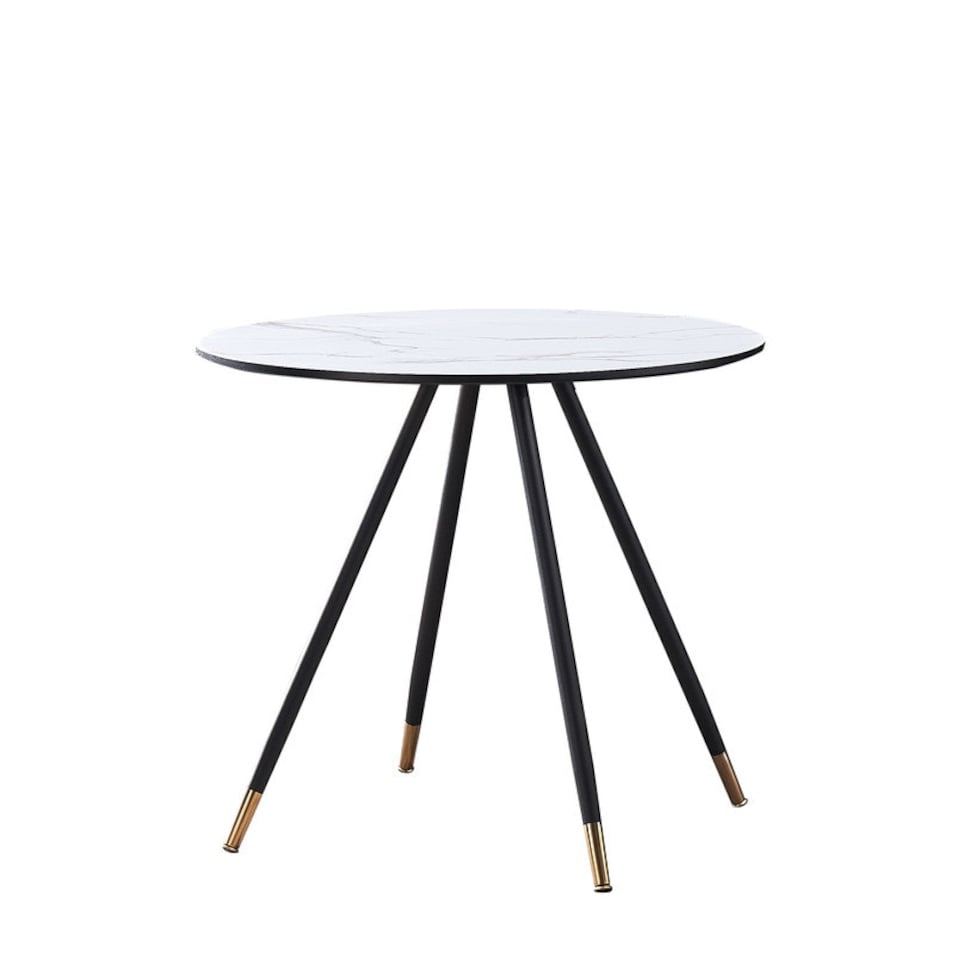 image 1 of Dorchester Lux Dining Table Single White