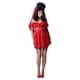 image 1 of Beetlejuice Womens/Ladies Lydia Deetz Bride Costume Set - Red - 4 UK - 6 UK | Multi | One Size