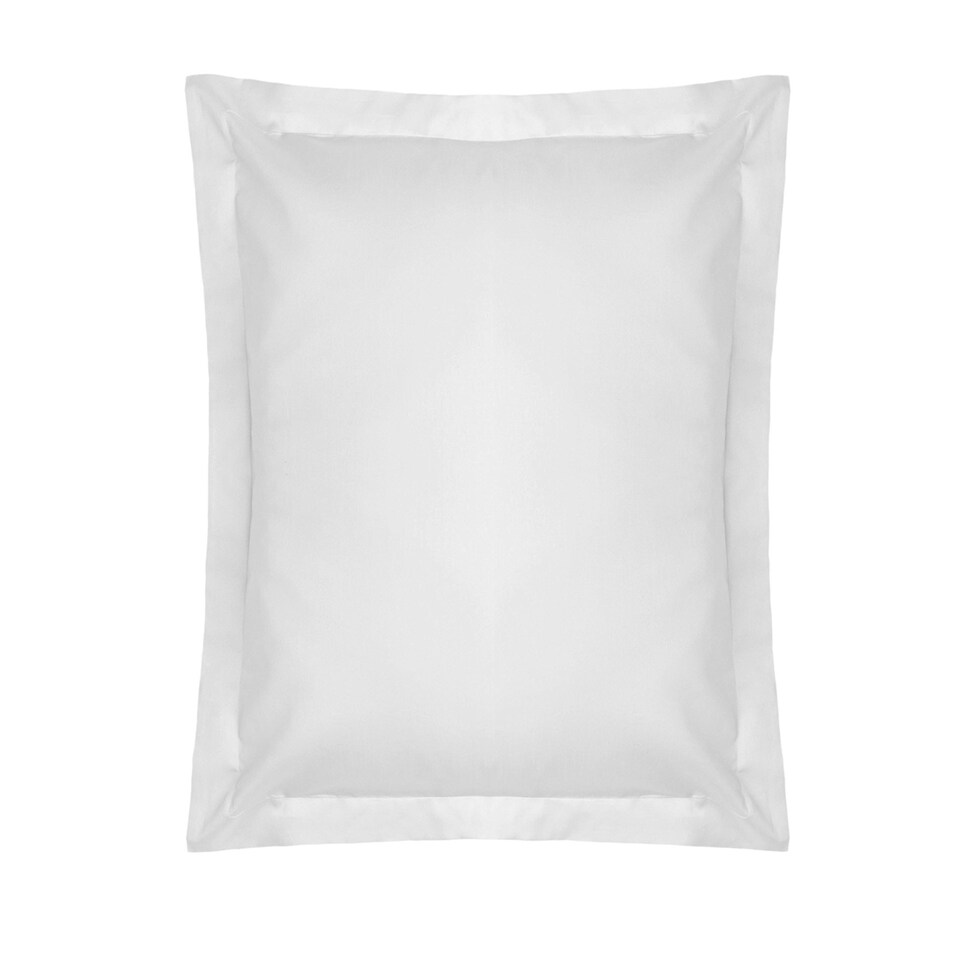 image 1 of Belledorm Egyptian Cotton Oxford Pillowcase - White - 75cm x 50cm White
