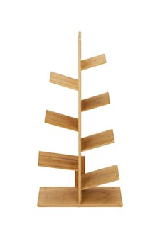 Living and Home 7-Tier Wooden Tree Bookshelf - 120 cm | Brown