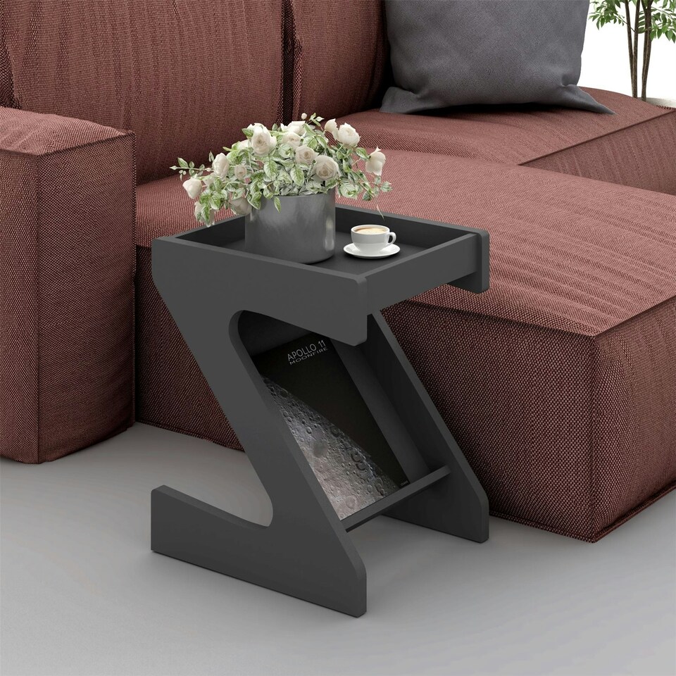image 1 of Naples Z Side Table Grey