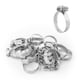 image 1 of KCT Universal 20-32mm Stanless Steel Clips for Hose Pipe - 20 Pack
