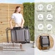 image 4 of VonHaus Verona Set of 2 Textilene Folding Garden Zero Gravity Chairs