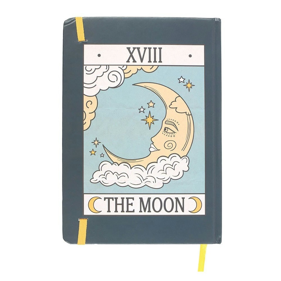 image 1 of The Moon Vintage Tarot A5 Notebook/Journal