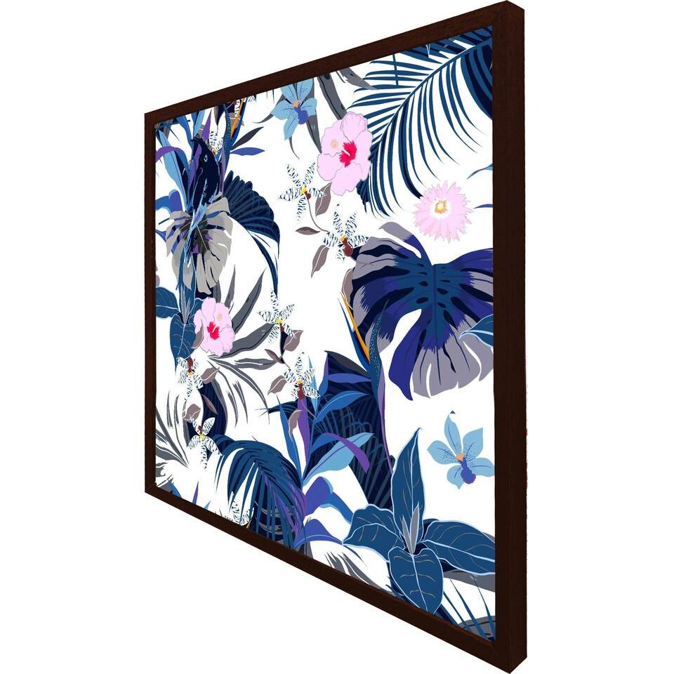 image 1 of Winter tropical (Picture Frame) Brown | S