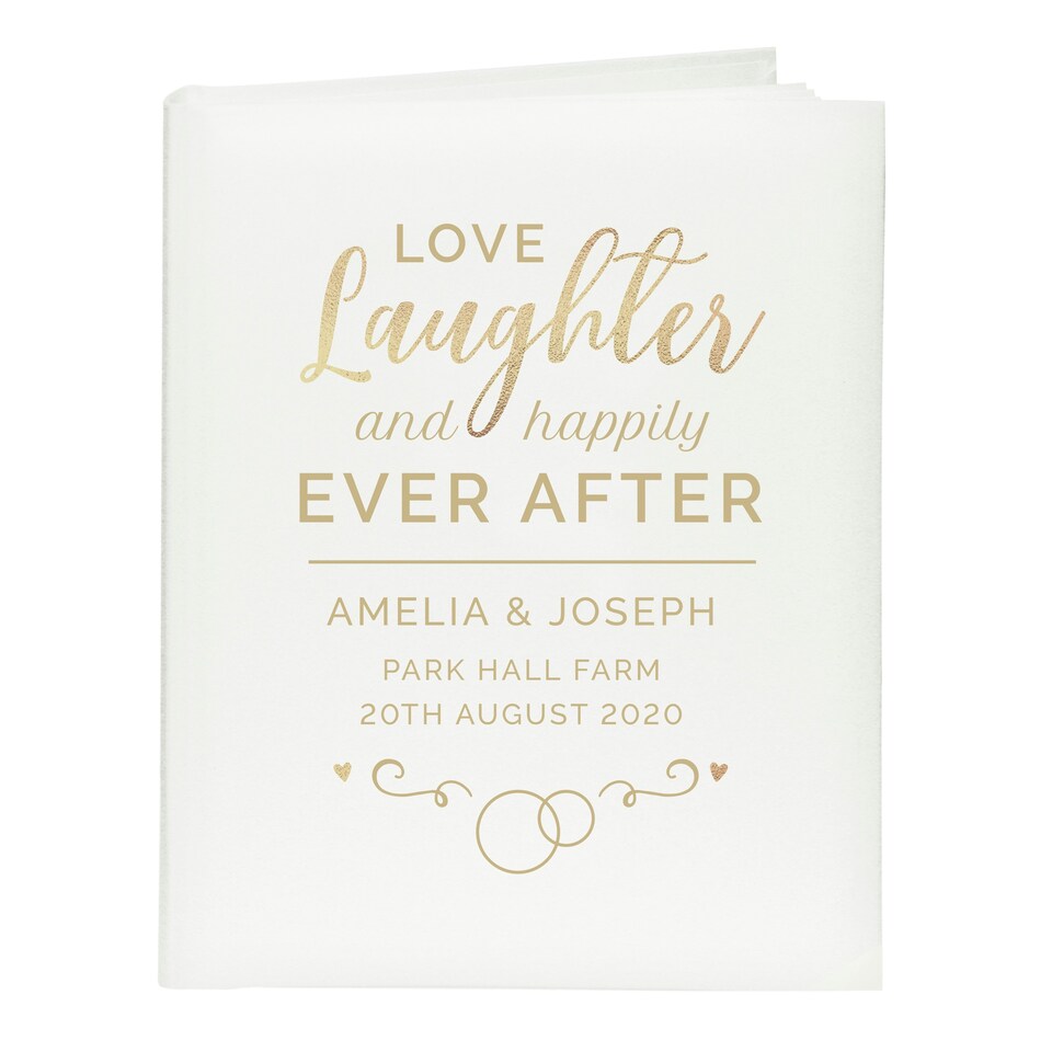 image 1 of Personalised Wedding Traditional Photo Album