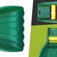 image 4 of Pegdev 16T Poly Landscape Rake Hardwood Scoop Set