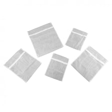 Oypla Pack of 5 White Mesh Zipper Laundry Washing Bags 3 Sizes White