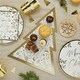 image 2 of Gold Foil Christmas Tree Patterned Grazing Board 40cm