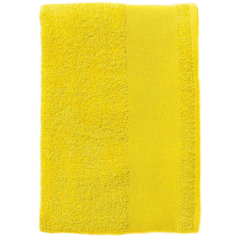 image 1 of SOLS Island Guest Towel (30 X 50cm) - Lemon - One Size