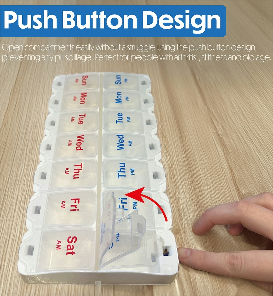 image 1 of Deluxe Pill Organiser
