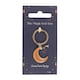 image 3 of Something Different Autumn Magic Moon Keyring - Gold/Orange - One Size