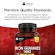 image 5 of Iron Gummies 14mg - 60 Iron Supplements, Vitamin C