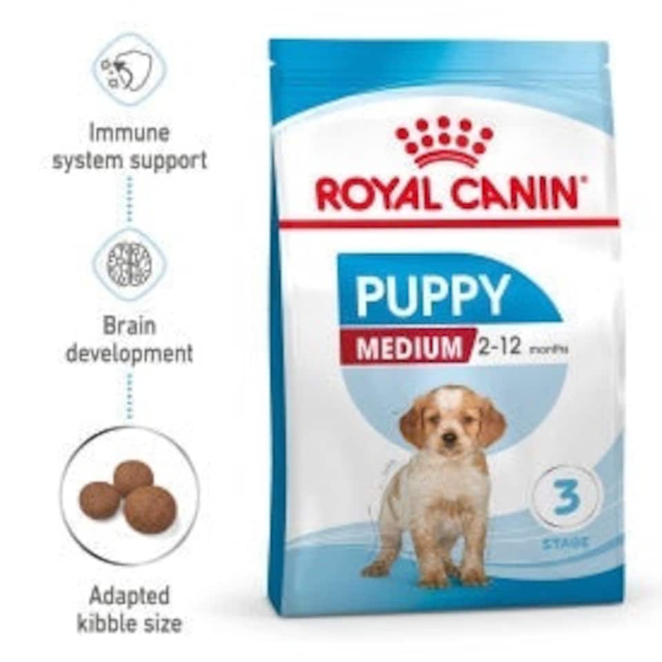 image 1 of Royal Canin Medium Dry Puppy Food 3kg