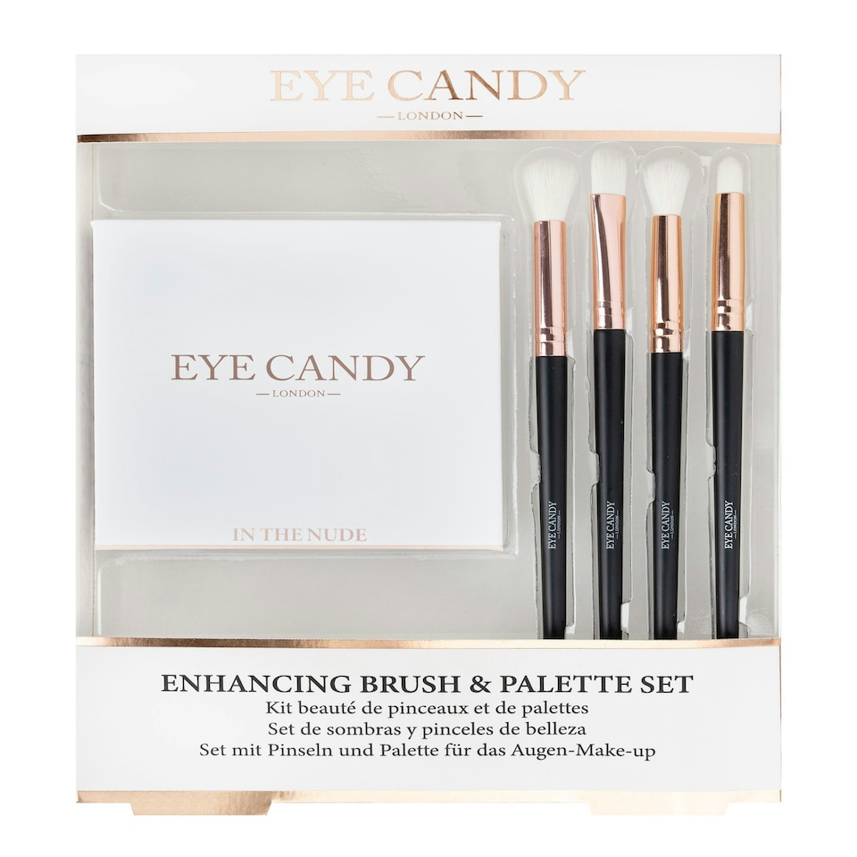 image 1 of Eye Candy Enhancing Brush & Palette Set
