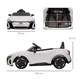 image 5 of HOMCOM Audi RS e-tron GT Licensed Electric Car for Kids, 12V Battery Powered Electric Ride-on Toy with Remote Control Music, Suspension Wheels, Soft Start, for 3-5 years, White