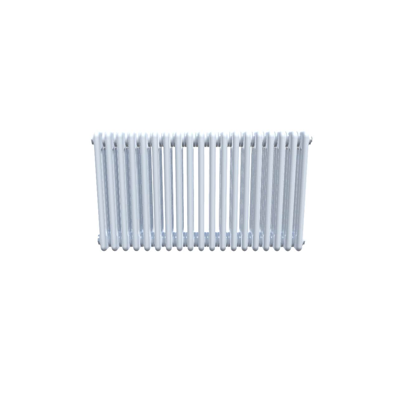 UK Radiators Bircham Quad Column Horizontal Cast-Iron Radiator w/feet ...