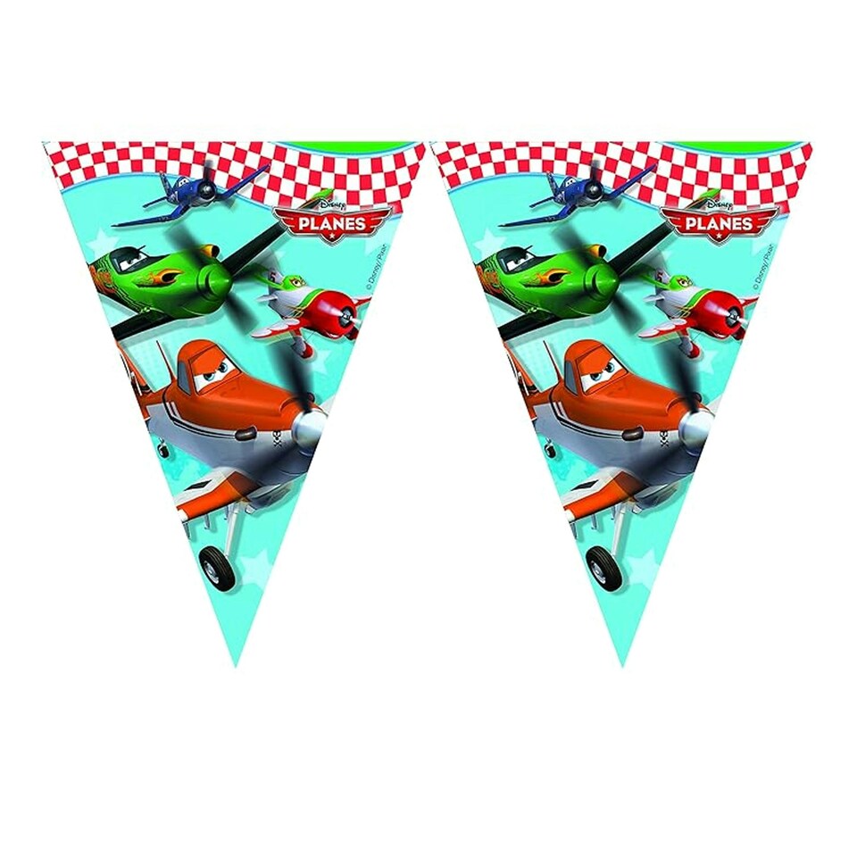 image 1 of Disney Planes Triangle Flag Banner - Multicoloured - One Size