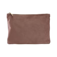 Bagbase Velvet Cosmetic Case | Pink | Rose Quartz | 1
