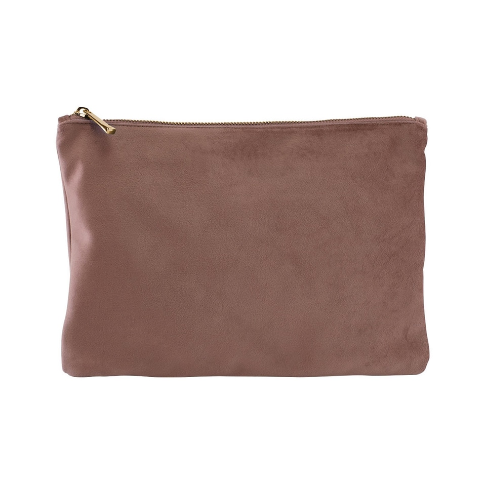 Bagbase Velvet Cosmetic Case | Pink | Rose Quartz | 1