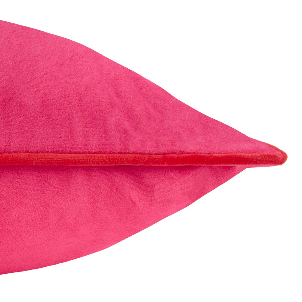image 1 of Furn Meridian Velvet Cushion Cover Pink