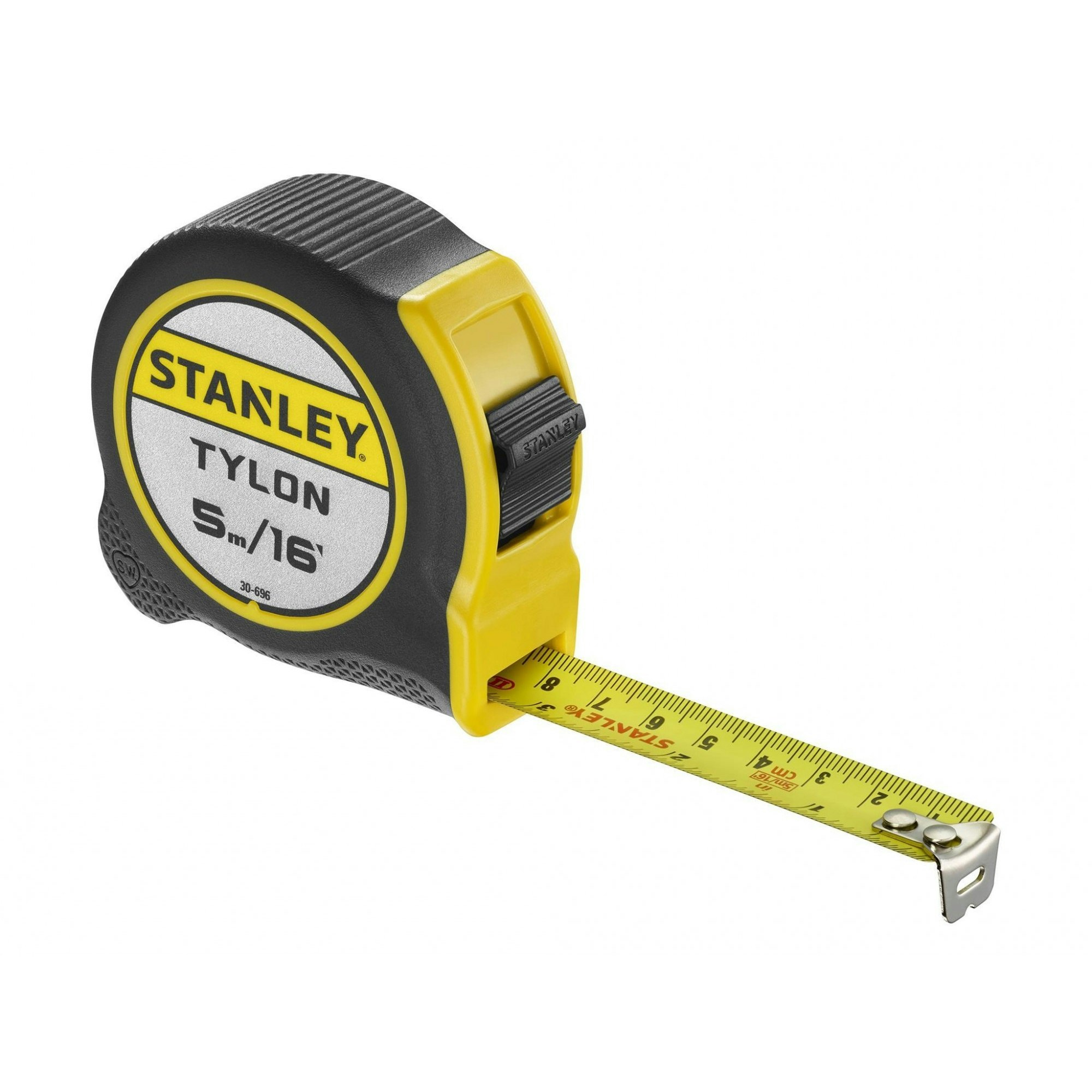 Stanley Hand Tools Tylon Pocket Tape - Multi Colour - 5m/16ft (Width 19mm) Carded